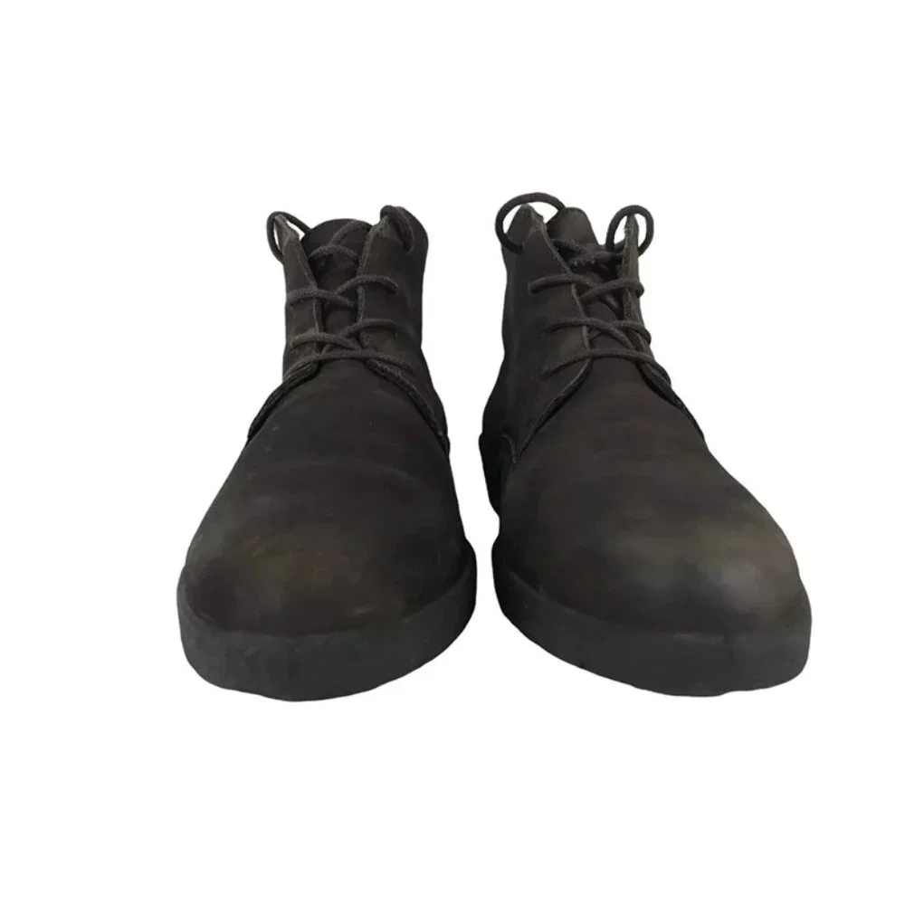 Ecco Womens Choice Dark‎ Brown Lace Up Ankle Chukka Boots Size US 6.5